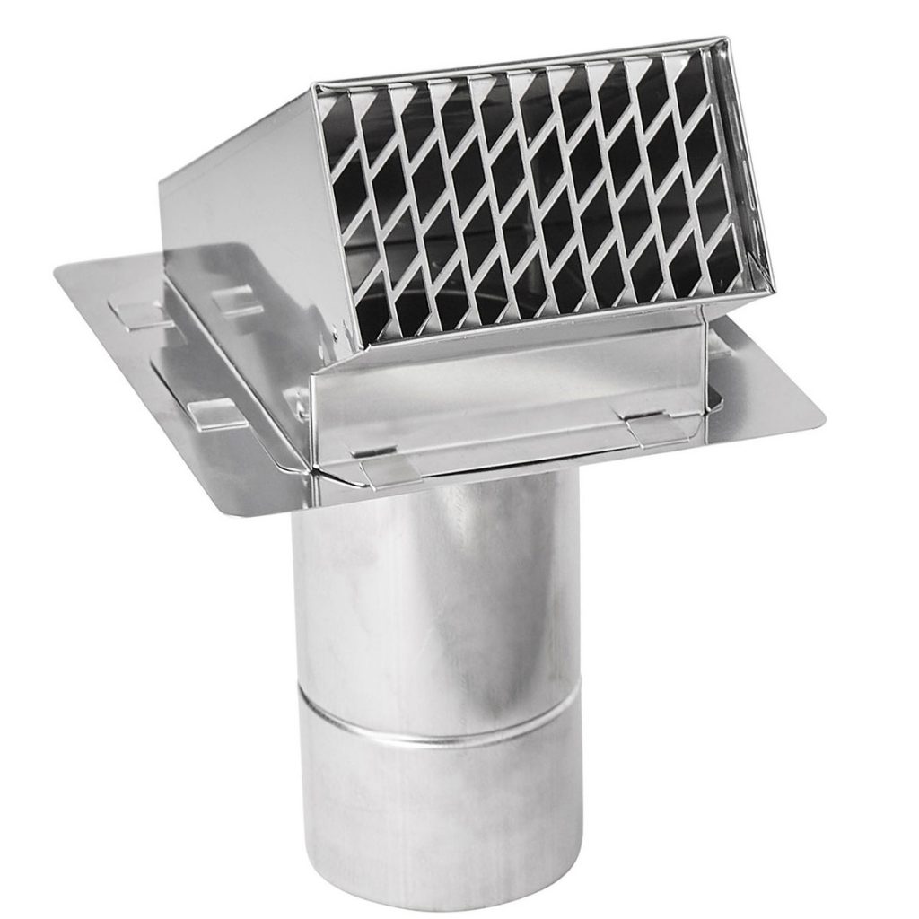 ZVent 3 Inch Stainless Steel Termination Hood NuEnergy Distribution
